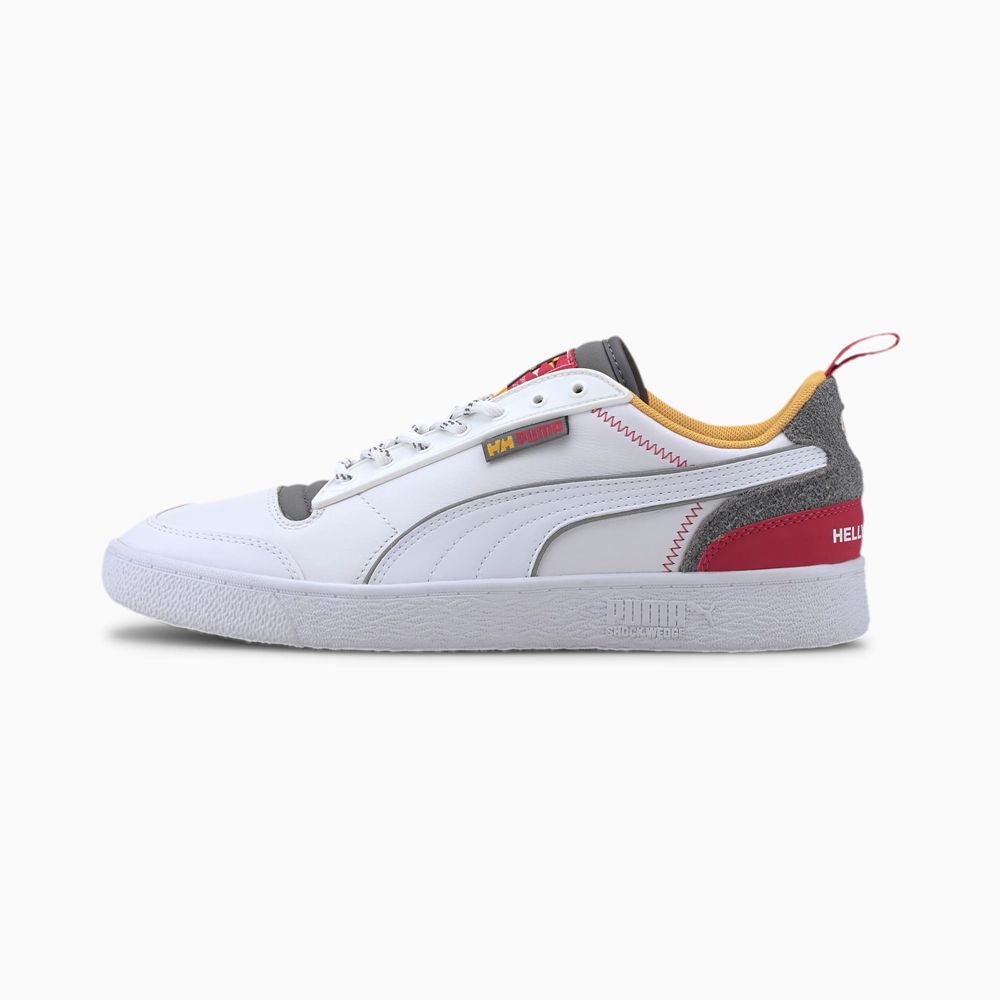 Puma x HELLY HANSEN Ralph Sampson Férfi Kosárlabda Cipő - Fehér ( Hungary - WTGXL1397 )